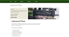 Desktop Screenshot of lakewoodplazaapts.com